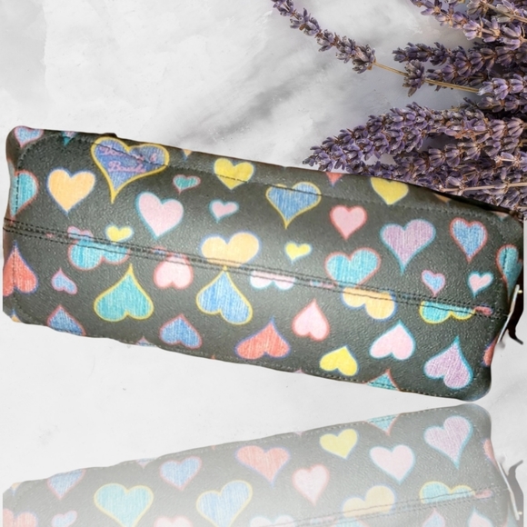 Dooney & Bourke rainbow tote and wristlet - Picture 3 of 5